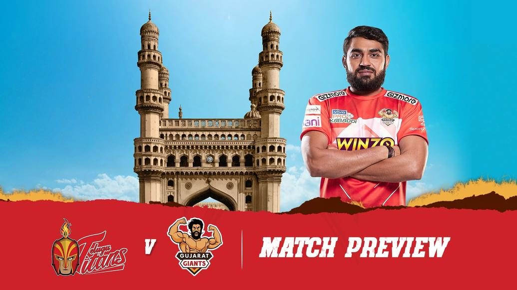 Gujarat Giants eye resurrection against deflated Telugu Titans - know head-to-head and watch LIVE! Gujarat Giants eye resurrection against deflated Telugu Titans - know head-to-head and watch LIVE!