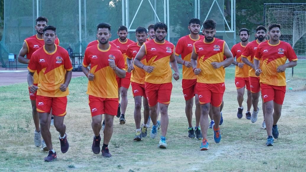 Gujarat Fortune Giants begin training ahead of PKL 2019 Gujarat Fortune Giants begin training ahead of PKL 2019