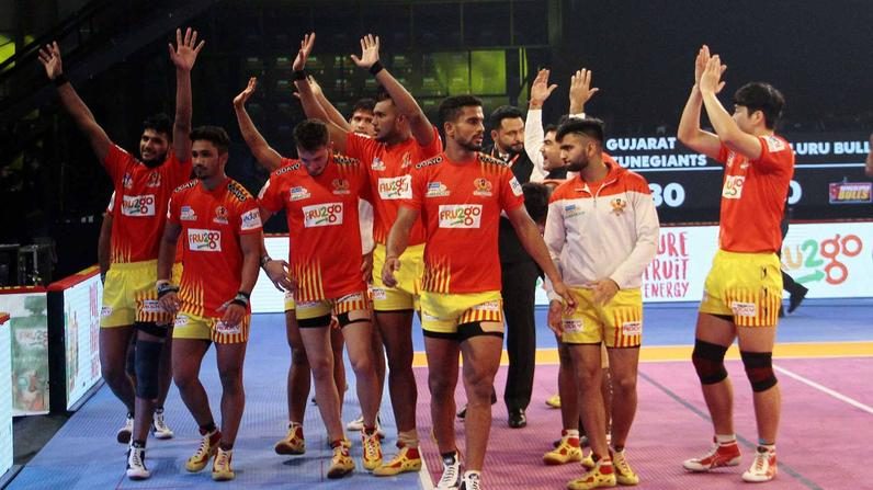 Match 10 Gujarat Fortune Giants Vs Bengaluru Bulls