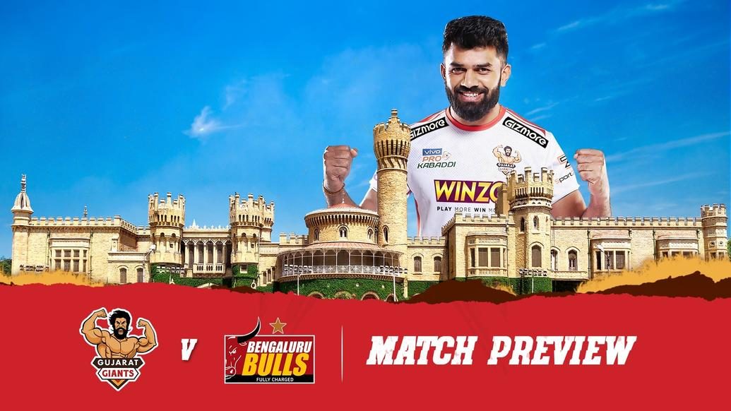 Gujarat Giants face in-form Bengaluru Bulls challenge  - know head-to-head and watch live! 